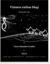 Videntes Stellam Magi SSAA choral sheet music cover